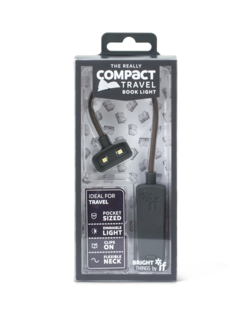 The Really Compact Travel Book Light - Grey-5035393397012