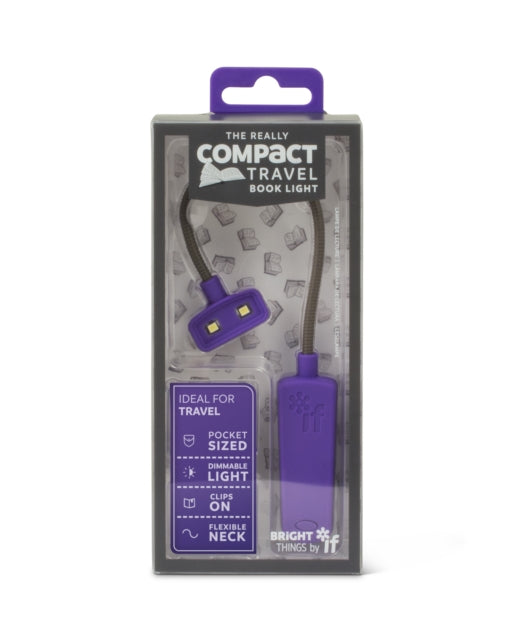 The Really Compact Travel Book Light - Purple-5035393397043