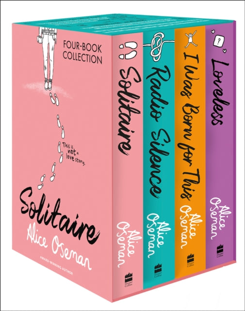 Alice Oseman Four-Book Collection Box Set (Solitaire, Radio Silence, I Was Born For This, Loveless)-9780008507992