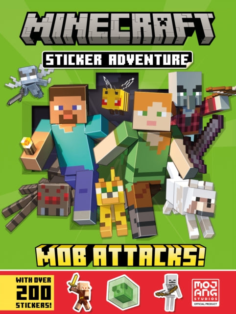 Minecraft Sticker Adventure: Mob Attacks!-9780008533953