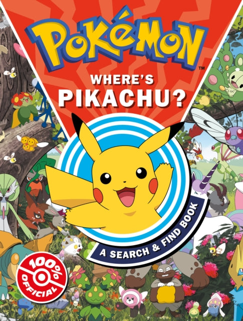 Pokemon Where's Pikachu? A search & find book-9780008547592