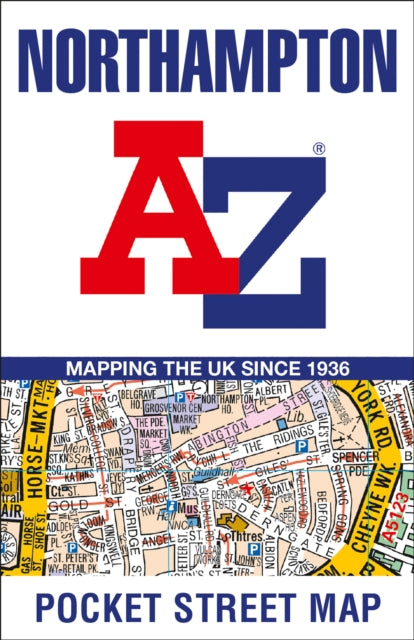 Northampton A-Z Pocket Street Map-9780008560515
