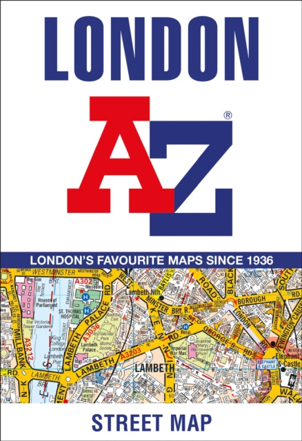 London A-Z Street Map-9780008581787