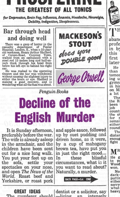 Decline of the English Murder-9780141191263