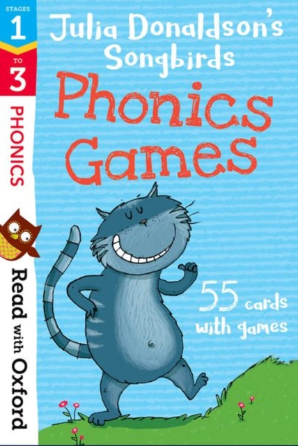 Read with Oxford: Stages 1-3: Julia Donaldson's Songbirds: Phonics Games Flashcards-9780192764843