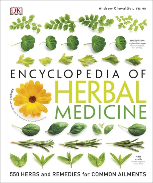 Encyclopedia Of Herbal Medicine : 550 Herbs and Remedies for Common Ailments-9780241229446