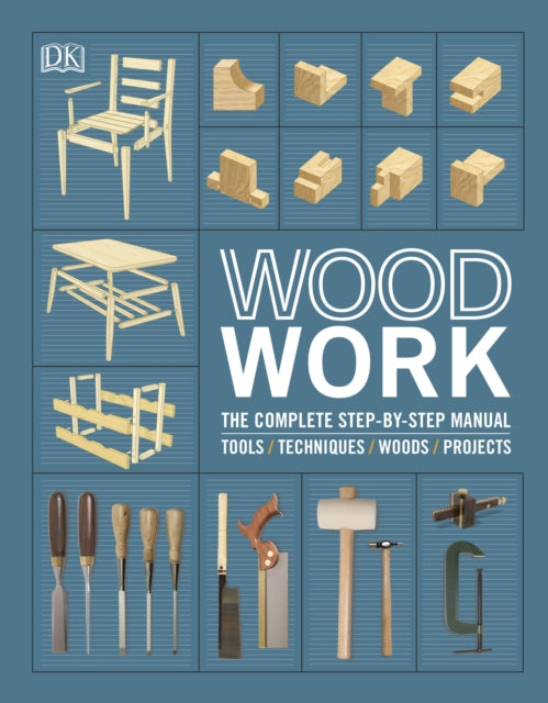Woodwork : The Complete Step-by-step Manual-9780241412428