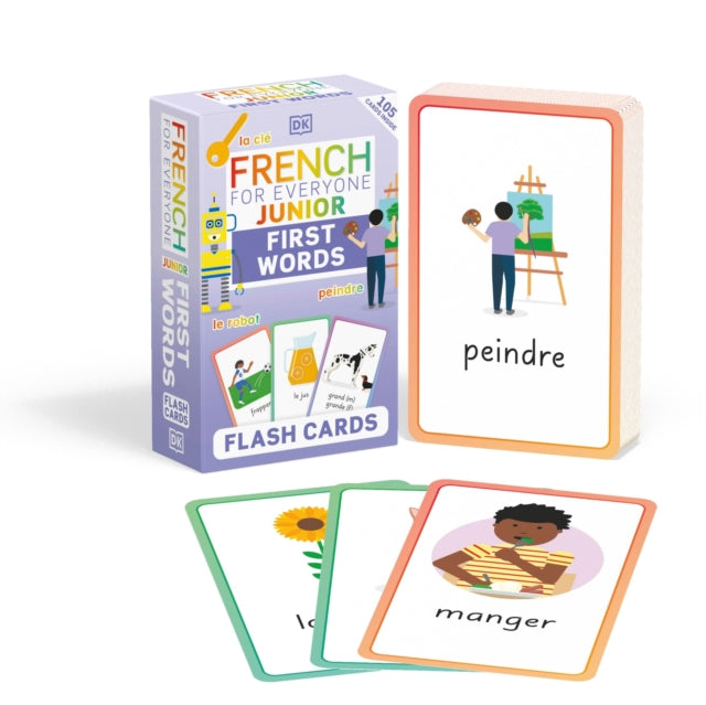French for Everyone Junior First Words Flash Cards-9780241601402