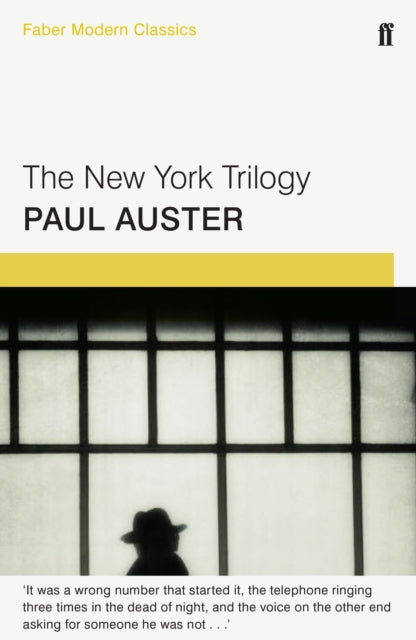 The New York Trilogy : Faber Modern Classics-9780571322800