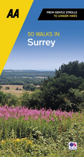 50 Walks in Surrey-9780749583286
