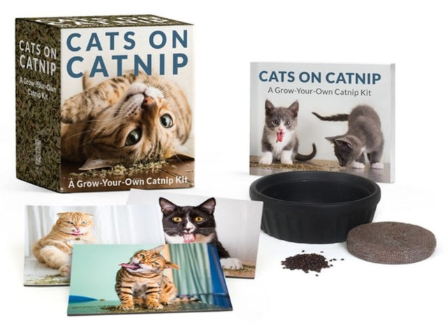 Cats on Catnip: A Grow-Your-Own Catnip Kit-9780762464111
