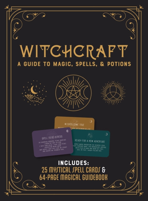 Witchcraft Kit : A Guide to Magic, Spells, and Potions - Includes: 25 Mystical Spell Cards and 64-page Magical Guidebook-9780785841388