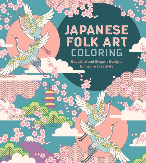 Japanese Folk Art Coloring Book-9780785842248