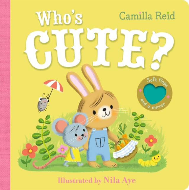 Who's Cute? : A felt flaps book with a mirror-9781035023301