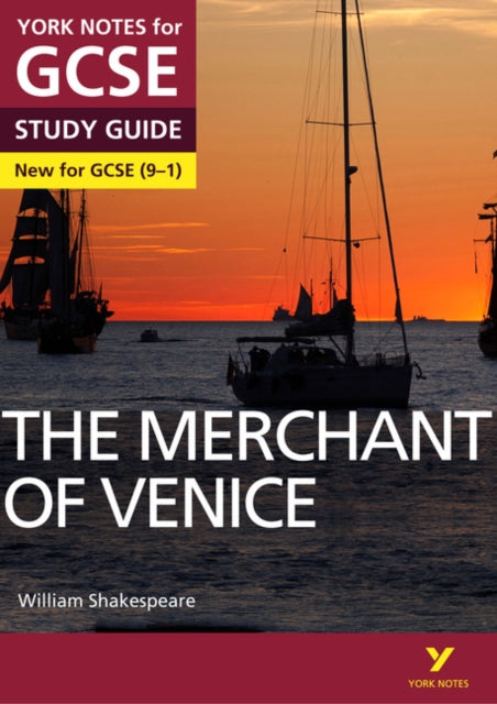 York Notes for GCSE (9-1): The Merchant of Venice STUDY GUIDE - Everything you need to catch up, study and prepare for 2021 assessments and 2022 exams-9781292236872
