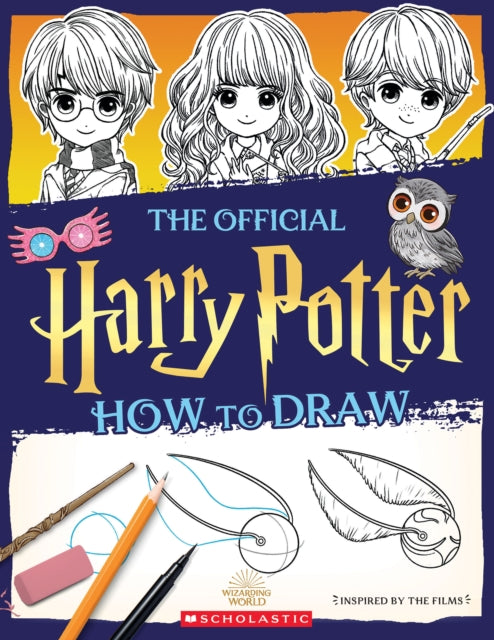 Official Harry Potter How to Draw-9781339032313
