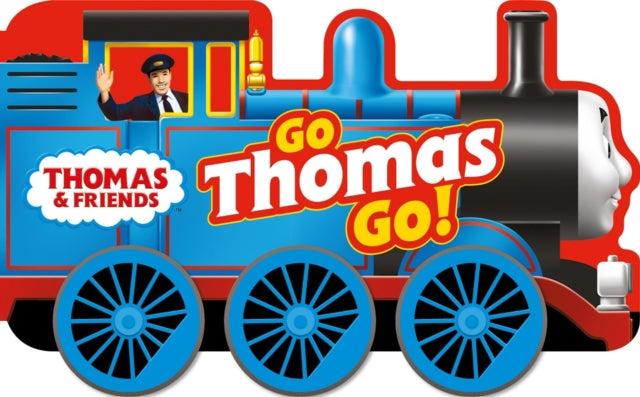 Thomas & Friends: Go Thomas, Go! (a shaped board book with wheels)-9781405296809