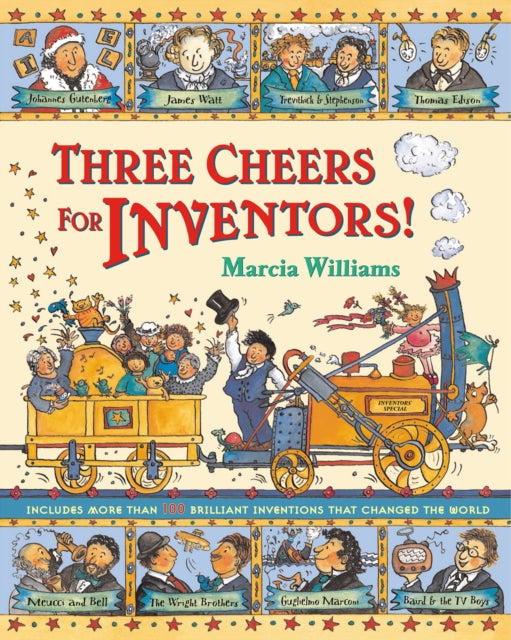 Three Cheers for Inventors!-9781406301717