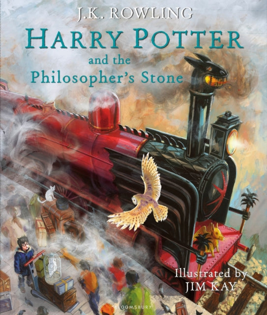 Harry Potter and the Philosophers Stone : Illustrated Edition-9781408845646