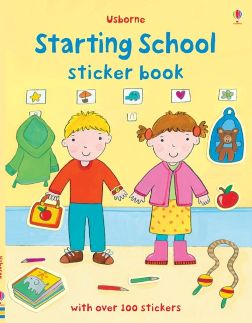 Starting School Sticker Book-9781409534938