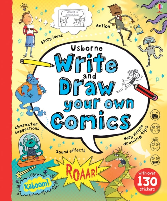 Write and Draw Your Own Comics-9781409564256