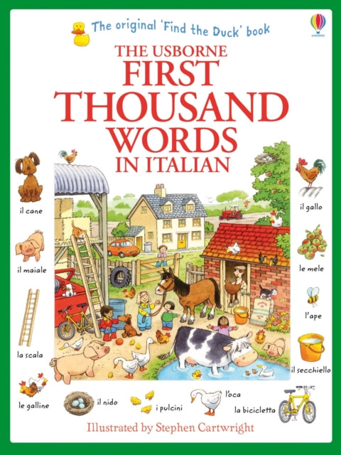 First Thousand Words in Italian-9781409566144