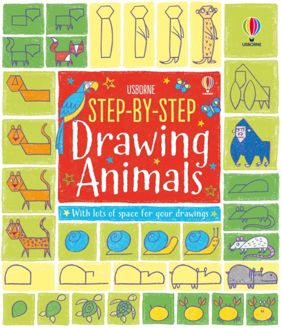 Step-by-Step Drawing Animals-9781409587606