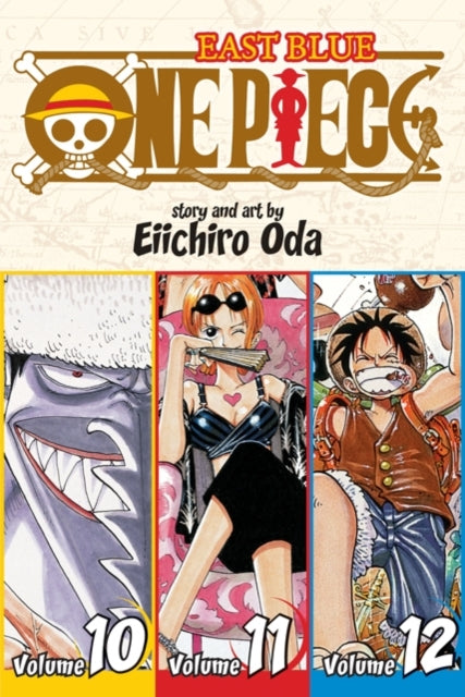 One Piece (Omnibus Edition), Vol. 4 : Includes vols. 10, 11 & 12 : 4-9781421536286