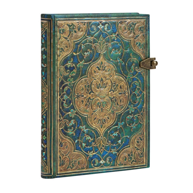 Turquoise Chronicles Mini Lined Hardcover Journal-9781439732168