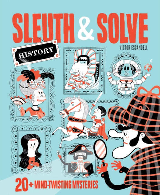 Sleuth & Solve : 20+ Mind-Twisting Mysteries-9781452180076