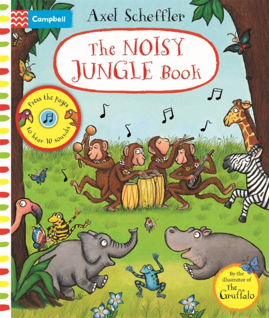 The Noisy Jungle Book : A press-the-page sound book-9781529025439