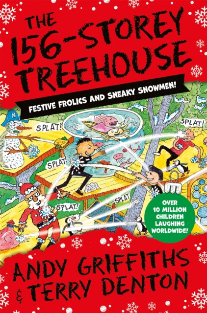 The 156-Storey Treehouse : Festive Frolics and Sneaky Snowmen!-9781529088687