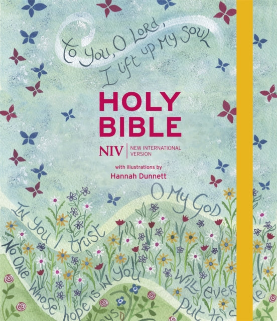 NIV Journalling Bible Illustrated by Hannah Dunnett (new edition)-9781529391350