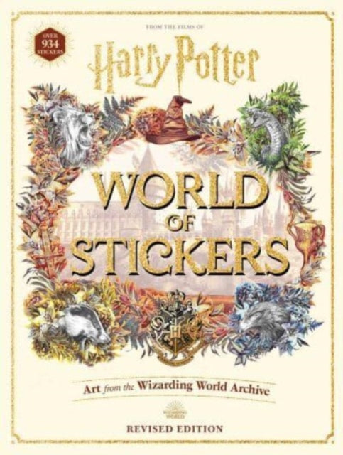 Harry Potter World of Stickers-9781667205441