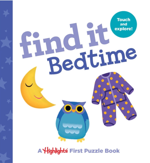 Find it Bedtime : Baby's First Puzzle Book-9781684372522