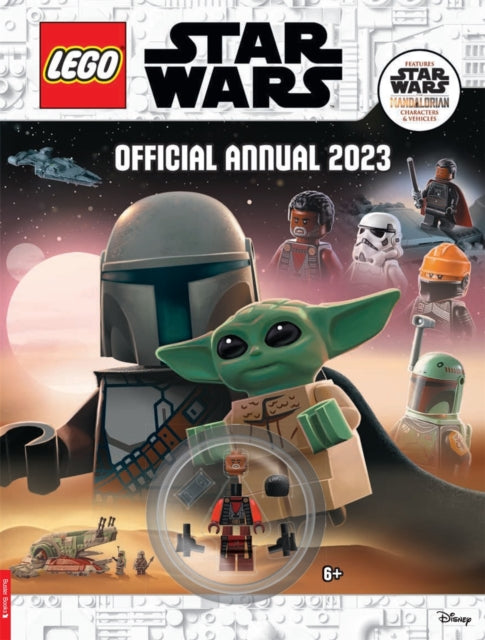 LEGO Star Wars: The Mandalorian: Official Annual 2023 (with Greef Karga LEGO minifigure)-9781780558844