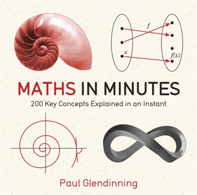 Maths in Minutes : 200 Key Concepts Explained In An Instant-9781780873695