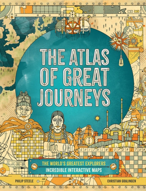 The Atlas of Great Journeys : The Story of Discovery in Amazing Maps-9781783125104