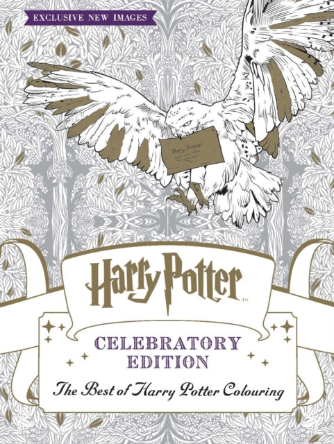 Harry Potter Colouring Book Celebratory Edition : The Best of Harry Potter colouring - an official colouring book-9781783708253