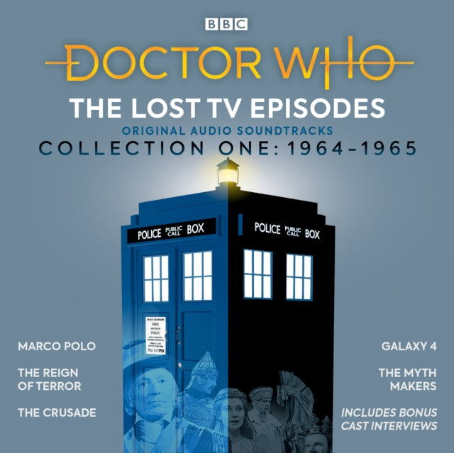 Doctor Who: The Lost TV Episodes Collection One 1964-1965 : Narrated full-cast TV soundtracks-9781787535237