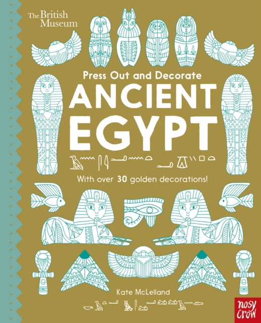 British Museum Press Out and Decorate: Ancient Egypt-9781788005524