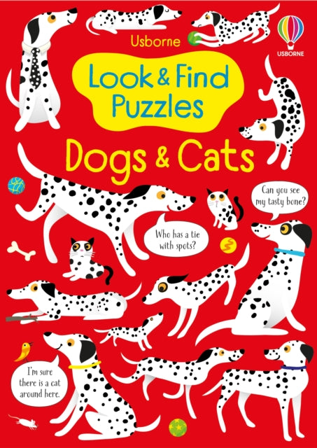 Look and Find Puzzles Dogs and Cats-9781801319225
