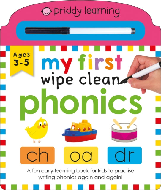 My First Wipe Clean Phonics-9781838993184