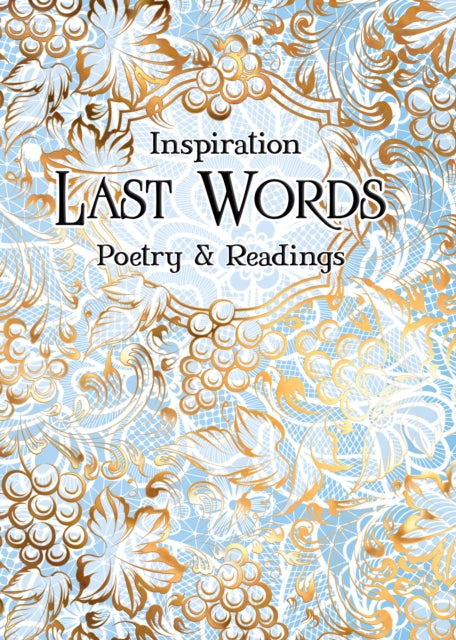 Last Words : Poetry & Readings-9781839641633