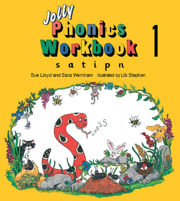 Jolly Phonics Workbook 1 : in Precursive Letters (British English edition)-9781870946513