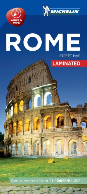 Rome - Michelin City Map 9203 : Laminated City Plan-9782067214101