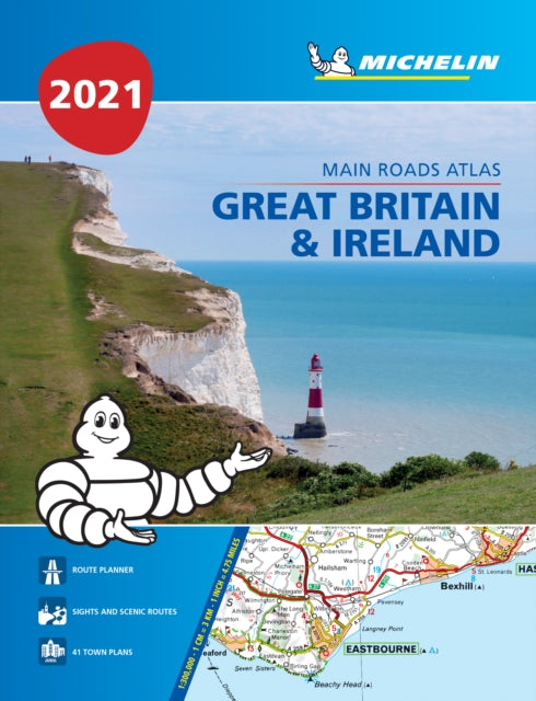 Great Britain & Ireland 2021 - Mains Roads Atlas (A4-Paperback) : Tourist & Motoring Atlas A4 Paperback-9782067244436
