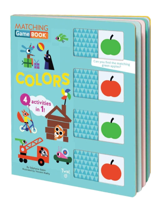 Matching Game Book: Colors-9782408016142