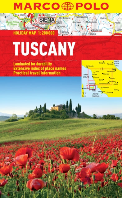 Tuscany Marco Polo Holiday Map-9783829770293
