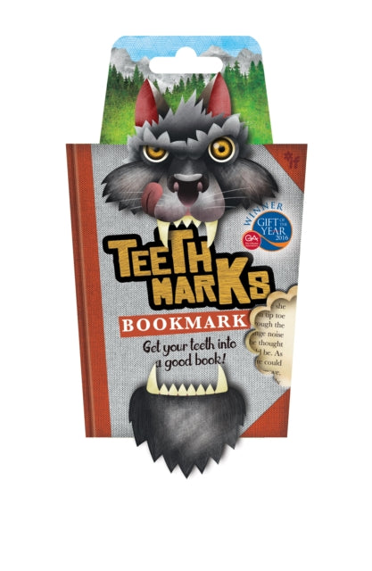 TeethMarks Bookmarks - Wolf-5035393369064